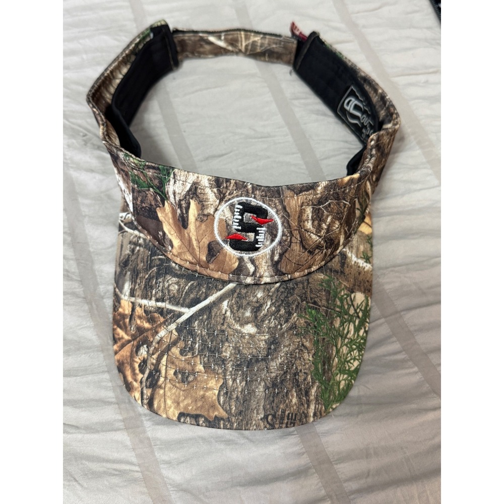 Outdoor Cap Camo Visor Hunting Fishing‎ USA Flag Adjustable Hat Gorpcore